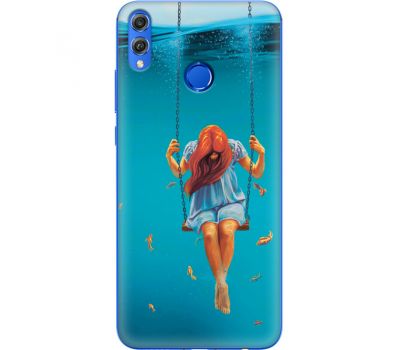 Силіконовий чохол BoxFace Huawei Honor 8x Girl In The Sea (35419-up2387)