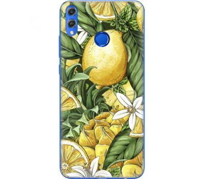 Силіконовий чохол BoxFace Huawei Honor 8x Lemon Pattern (35419-up2415)