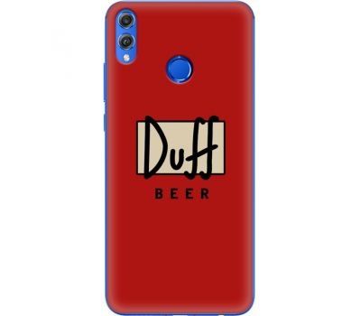 Силіконовий чохол BoxFace Huawei Honor 8x Duff beer (35419-up2427)