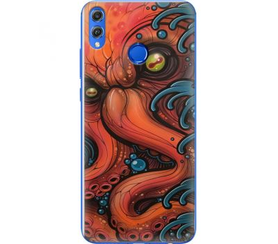 Силіконовий чохол BoxFace Huawei Honor 8x Octopus (35419-up2429)