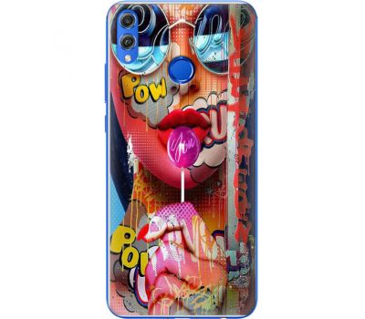 Силіконовий чохол BoxFace Huawei Honor 8x Colorful Girl (35419-up2443)