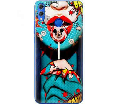 Силіконовий чохол BoxFace Huawei Honor 8x Girl Pop Art (35419-up2444)