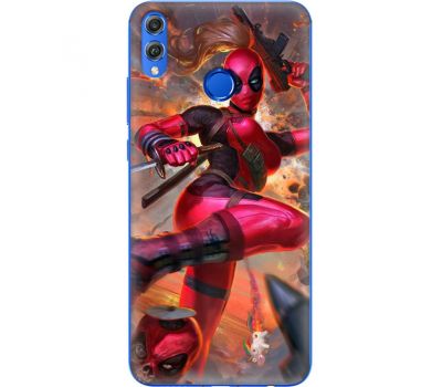 Силіконовий чохол BoxFace Huawei Honor 8x Woman Deadpool (35419-up2453)