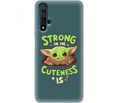 Силіконовий чохол BoxFace Huawei Nova 5T Strong in me Cuteness is (38617-up2337)