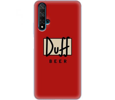 Силіконовий чохол BoxFace Huawei Nova 5T Duff beer (38617-up2427)