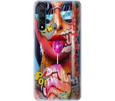 Силіконовий чохол BoxFace Huawei Nova 5T Colorful Girl (38617-up2443)