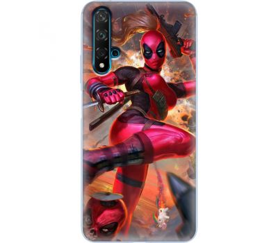 Силіконовий чохол BoxFace Huawei Nova 5T Woman Deadpool (38617-up2453)