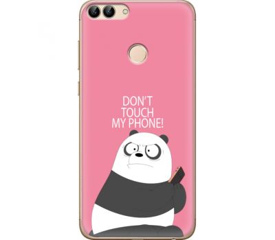 Силіконовий чохол BoxFace Huawei P Smart Dont Touch My Phone Panda (32669-up2425)