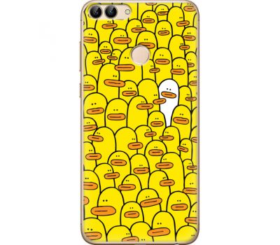 Силіконовий чохол BoxFace Huawei P Smart Yellow Ducklings (32669-up2428)