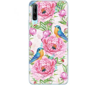 Силіконовий чохол BoxFace Huawei P Smart Pro Birds and Flowers (38612-up2376)