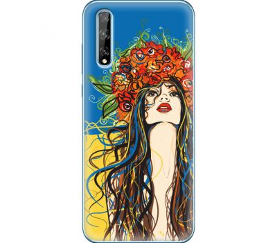 Силіконовий чохол BoxFace Huawei P Smart S Ukraine Girl (40353-up2373)