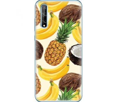 Силіконовий чохол BoxFace Huawei P Smart S Tropical Fruits (40353-up2417)