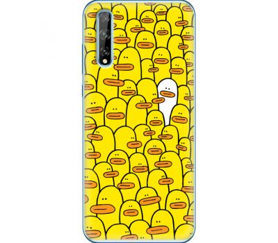 Силіконовий чохол BoxFace Huawei P Smart S Yellow Ducklings (40353-up2428)