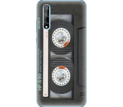 Силіконовий чохол BoxFace Huawei P Smart S Старая касета (40353-up2445)