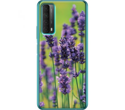 Силіконовий чохол BoxFace Huawei P Smart 2021 Green Lavender (41133-up2245)