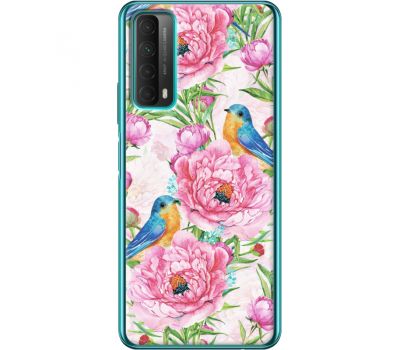 Силіконовий чохол BoxFace Huawei P Smart 2021 Birds and Flowers (41133-up2376)