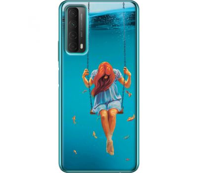 Силіконовий чохол BoxFace Huawei P Smart 2021 Girl In The Sea (41133-up2387)