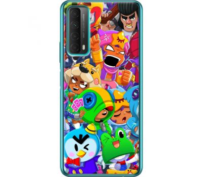 Силіконовий чохол BoxFace Huawei P Smart 2021 friends brawl stars (41133-up2403)