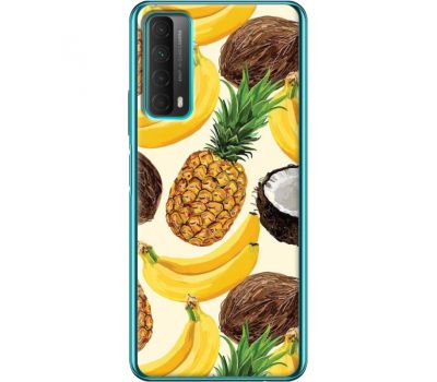 Силіконовий чохол BoxFace Huawei P Smart 2021 Tropical Fruits (41133-up2417)