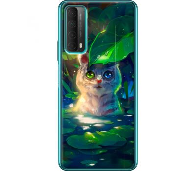 Силіконовий чохол BoxFace Huawei P Smart 2021 White Tiger Cub (41133-up2452)