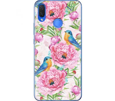 Силіконовий чохол BoxFace Huawei P Smart Plus Birds and Flowers (34912-up2376)