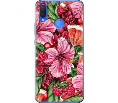 Силіконовий чохол BoxFace Huawei P Smart Plus Tropical Flowers (34912-up2416)