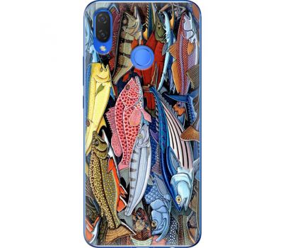 Силіконовий чохол BoxFace Huawei P Smart Plus Sea Fish (34912-up2419)