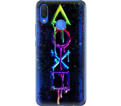 Силіконовий чохол BoxFace Huawei P Smart Plus Graffiti symbols (34912-up2432)