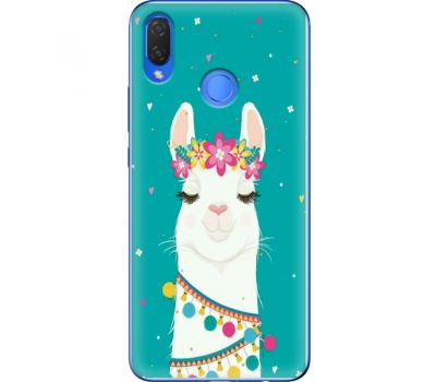 Силіконовий чохол BoxFace Huawei P Smart Plus Cold Llama (34912-up2435)