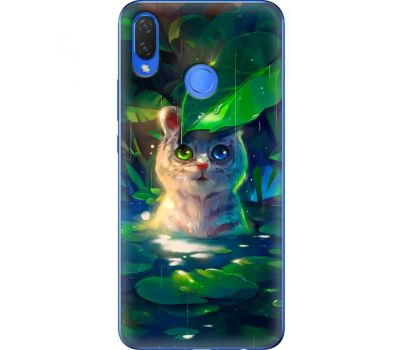 Силіконовий чохол BoxFace Huawei P Smart Plus White Tiger Cub (34912-up2452)