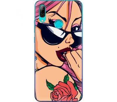 Силіконовий чохол BoxFace Huawei P Smart 2019 Pink Girl (35788-up2388)