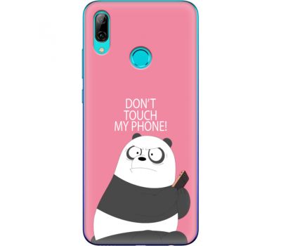 Силіконовий чохол BoxFace Huawei P Smart 2019 Dont Touch My Phone Panda (35788-up2425)