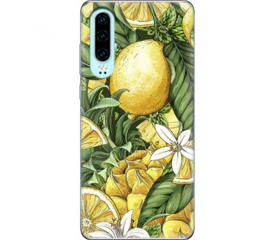 Силіконовий чохол BoxFace Huawei P30 Lemon Pattern (36851-up2415)