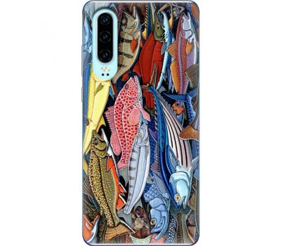 Силіконовий чохол BoxFace Huawei P30 Sea Fish (36851-up2419)