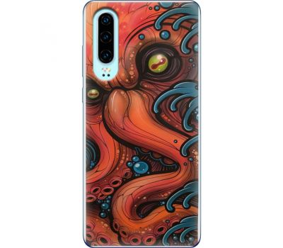 Силіконовий чохол BoxFace Huawei P30 Octopus (36851-up2429)