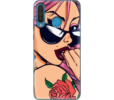 Силіконовий чохол BoxFace Huawei P30 Lite Pink Girl (36871-up2388)