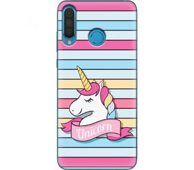 Силіконовий чохол BoxFace Huawei P30 Lite Unicorn (36871-up2401)