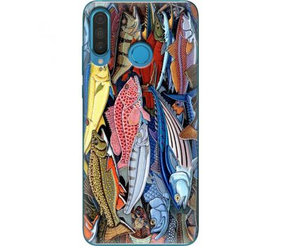 Силіконовий чохол BoxFace Huawei P30 Lite Sea Fish (36871-up2419)