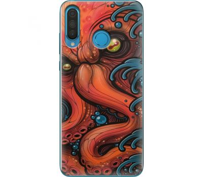 Силіконовий чохол BoxFace Huawei P30 Lite Octopus (36871-up2429)