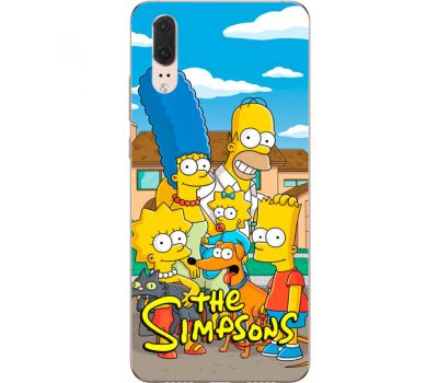 Силіконовий чохол BoxFace Huawei P20 The Simpsons (33128-up2391)