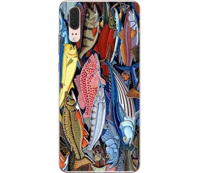 Силіконовий чохол BoxFace Huawei P20 Sea Fish (33128-up2419)