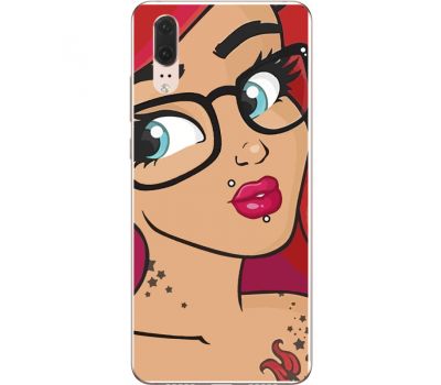 Силіконовий чохол BoxFace Huawei P20 Modern Mermaid (33128-up2426)