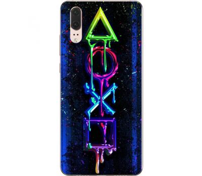 Силіконовий чохол BoxFace Huawei P20 Graffiti symbols (33128-up2432)