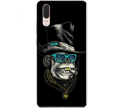 Силіконовий чохол BoxFace Huawei P20 Rich Monkey (33128-up2438)