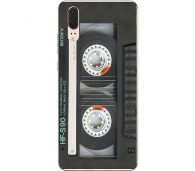 Силіконовий чохол BoxFace Huawei P20 Старая касета (33128-up2445)