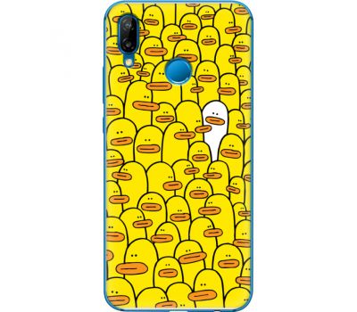 Силіконовий чохол BoxFace Huawei P20 Lite Yellow Ducklings (33127-up2428)