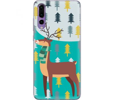 Силіконовий чохол BoxFace Huawei P20 Pro Foresty Deer (33498-up2247)