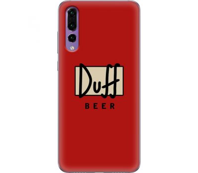 Силіконовий чохол BoxFace Huawei P20 Pro Duff beer (33498-up2427)