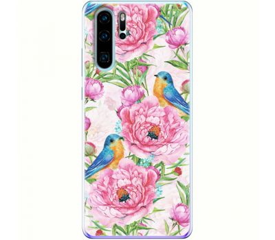 Силіконовий чохол BoxFace Huawei P30 Pro Birds and Flowers (36855-up2376)