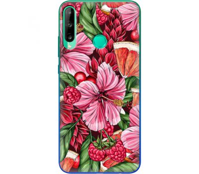 Силіконовий чохол BoxFace Huawei P40 Lite E Tropical Flowers (39374-up2416)